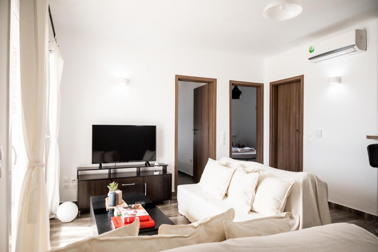 Aniko Suites Psarou 프사로우 외부 사진